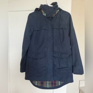 Pendleton Dark Blue Utility Jacket with Plaid Lining